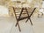 Mid-Century Folding Magazine Rack attributed to Cees Braakman, 1960s For Sale - Image 10 of 18