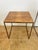 Late 20th Century Burlwood/Brass Nesting Tables - Set of 3 For Sale - Image 9 of 13