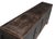 This vintage sideboard is made from reclaimed solid wood featuring a heavily weathered, dark charcoal brown finish with...