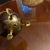 Late 19th Century Brass and Coconut Castor For Sale - Image 4 of 6
