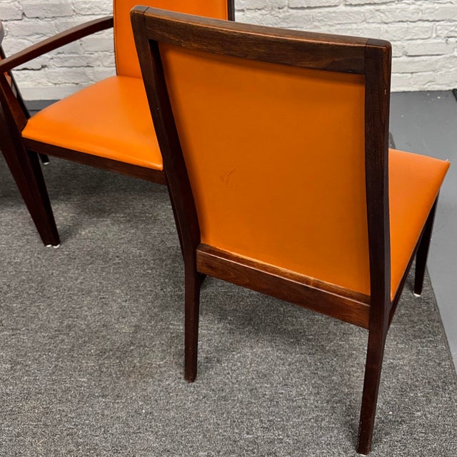 1970s Set of 4 Modern "B Collection" Dining Chairs by Arthur Umanoff for Dillingham For Sale - Image 5 of 8