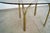 1980’s Art Deco Brass & Smoked Glass Dining Table For Sale - Image 11 of 12