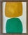 2020s 2025 Contemporary Summer Green Gallery Wall Collection of Paintings on Canvas by r.k. Red - Set of 3 For Sale - Image 5 of 12