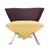 Late 20th Century Pair of Saporiti Italian Mid Century Modern Fan Back Two Tone Lounge Chairs MINT For Sale - Image 5 of 7