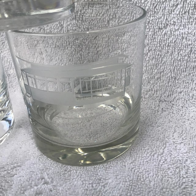 Transparent San Francisco Trolley Car Scotch/Whiskey Gasses-Set of 5 For Sale - Image 8 of 13