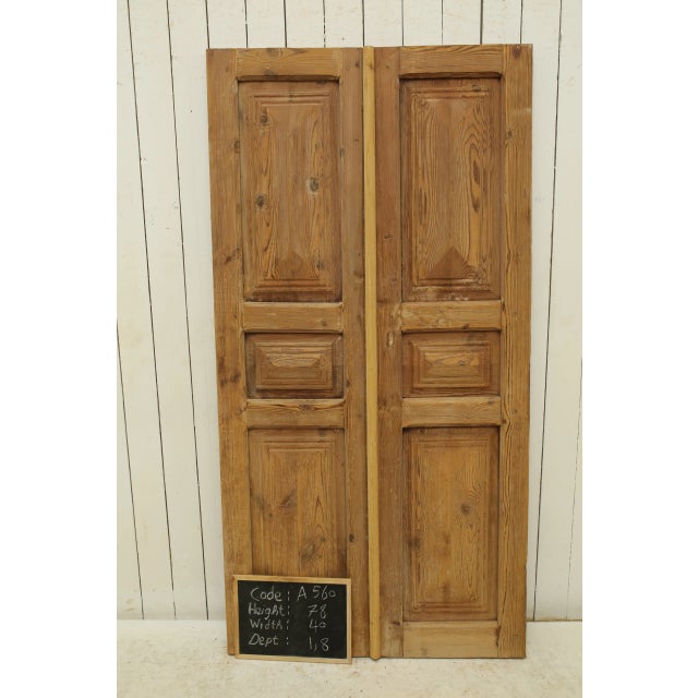 Late 19th Century Late 19th Century Double French Doors - a Pair For Sale - Image 5 of 5