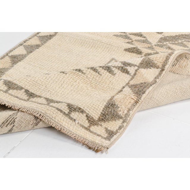 1960s Mid 20th Century Natural Turkish Kitchen Decor Runner For Sale - Image 5 of 10