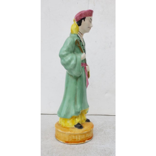 Occupied Japan Japanese Moriyama Porcelain Figure Circa 1940's For Sale - Image 4 of 8