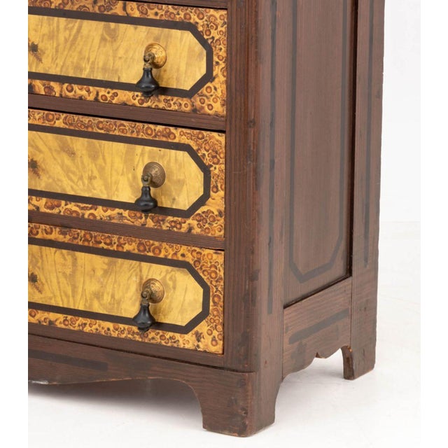 American Grain Painted Dressing Table For Sale In New York - Image 6 of 11