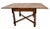 1920s Antique Expanding Pub Kitchen Table Barley Twist Legs English Tiger Oak For Sale - Image 5 of 13