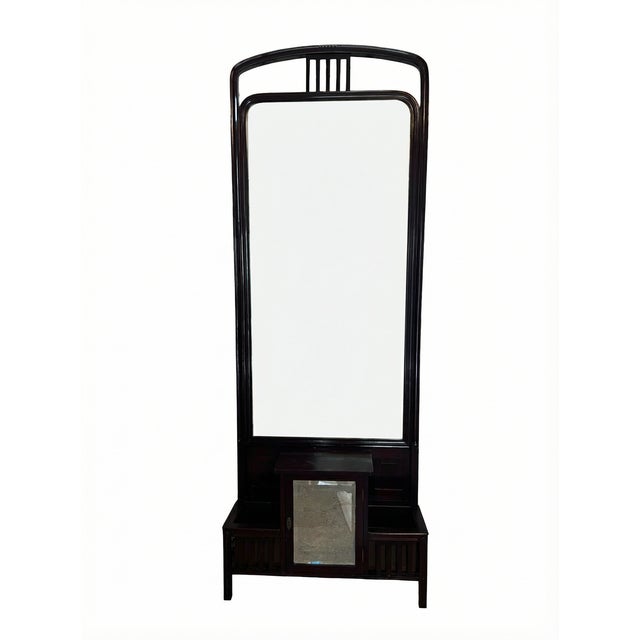 Antique Art Nouveau Standing Mirror by Jacob & Josef Kohn, 1890s For Sale - Image 3 of 4