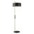 1953 Floor Lamp in Satin Gold and Black Metal by Ostuni & Forti for Oluce For Sale - Image 6 of 6