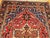 Vintage Persian Heriz Serapi Rug, Hand-Knotted Wool, Geometric Pattern, Red & Navy, 6x9 For Sale - Image 13 of 18