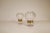 Scandinavian Modern Clear Crystal Candle Holders from Orrefors, Sweden, Set of 2 For Sale - Image 3 of 14