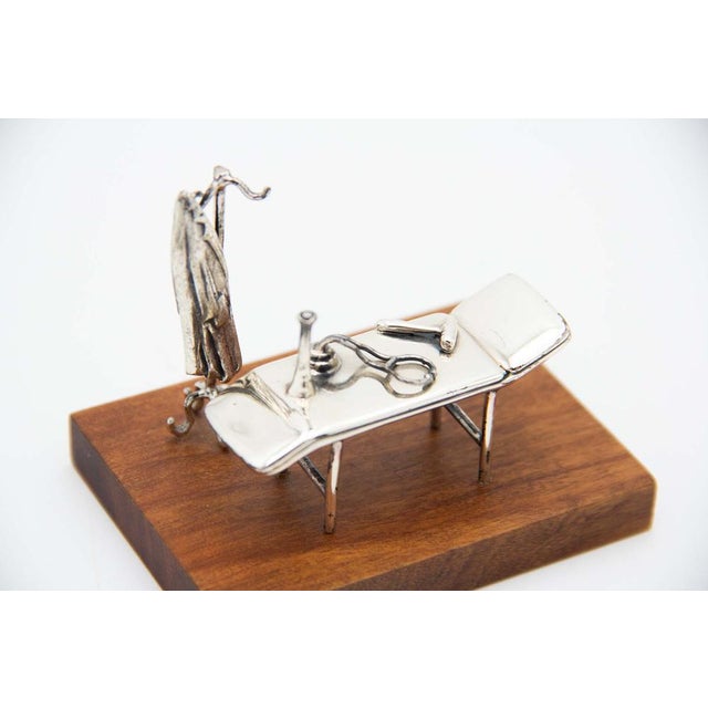 Miniature Silver Doctors Office, in Good conditions. Designed 1980 to 1989