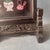 Vintage Chinese Rosewood Table Screen With Mother of Pearl "Antiques" Inlay For Sale - Image 4 of 9