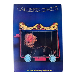 1970s Alexander Calder Circus Print Whitney Museum For Sale