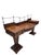 Late 19th Century Monumental Antique English Regency Revival Flame Mahogany Executive Desk For Sale - Image 9 of 12