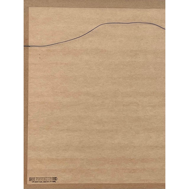 Ed Baynard, Zen Minimalist Flowers Etching American Modernist Ed Baynard Pop Art Print For Sale - Image 10 of 10