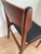Wood Danish Teak and Faux Leather Dining Chairs by Erik Buch for Oddense Maskinsnedkeri / O.D. Møbler, Denmark, 1960s, Set of 2 For Sale - Image 7 of 18