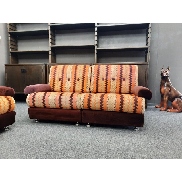 Pop Art Modular Seating Set, 1970s, Set of 6 For Sale - Image 10 of 18
