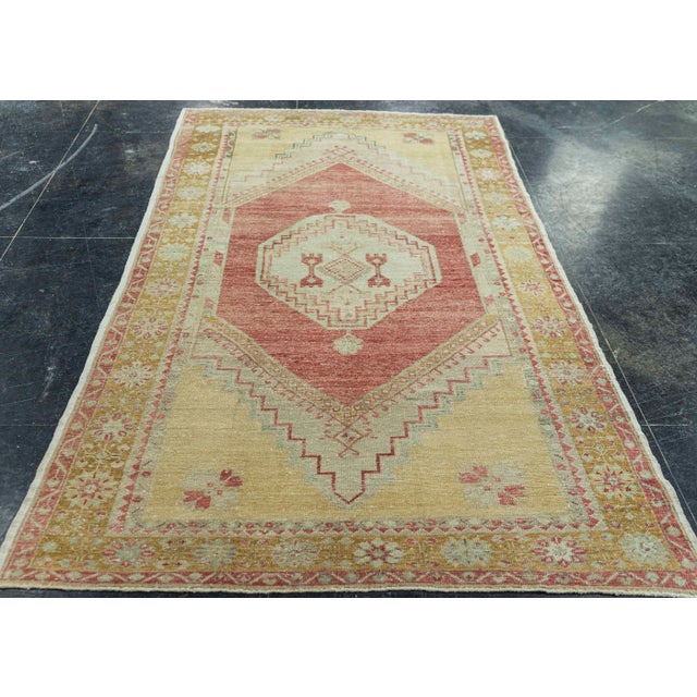 Turkish Vintage Rug 4'8" x 8'5" #20837 Explore a curated collection of hallway runners, wool rugs, and handmade...