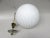 Large Brass Ceiling Lamp with Pleated Ball, 1950s For Sale - Image 11 of 18