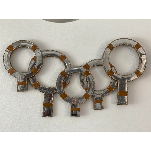 Metal Don Freedman Mid Century Modern Large Metal Wall Sculpture For Sale - Image 7 of 7