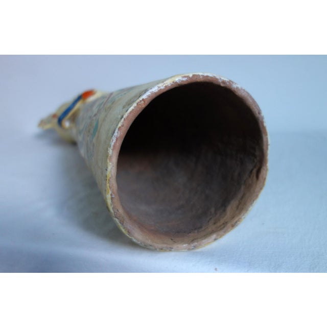 Large traditional Tonala ceramic sculpture, Mexico. This Mexican folk art figurine, crafted in the Tonala tradition,...