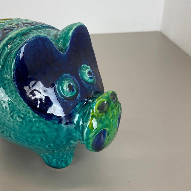 Article: pottery ceramic money box element producer: bay ceramic, germany decade: 1970s : original vintage 1970s pottery...