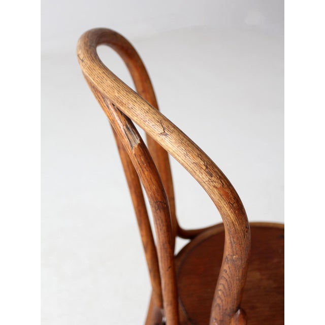 Antique Herhold Chair Co Bentwood Cafe Chair For Sale - Image 14 of 15