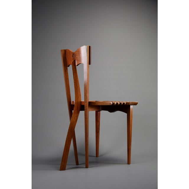 1990s Hand-Crafted Yoochai Chair by Bořek Šípek, 1990s For Sale - Image 5 of 11