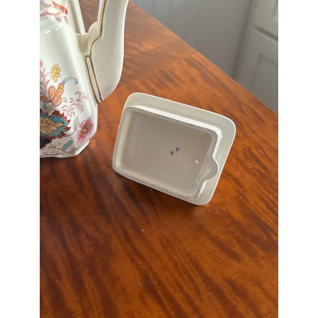 1930s 1930’s Mason’s Brocade Teapot England For Sale - Image 5 of 7