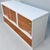 Vintage Mid-Century Modern Refinished Dresser Pair With Detachable Mirror For Sale - Image 4 of 12