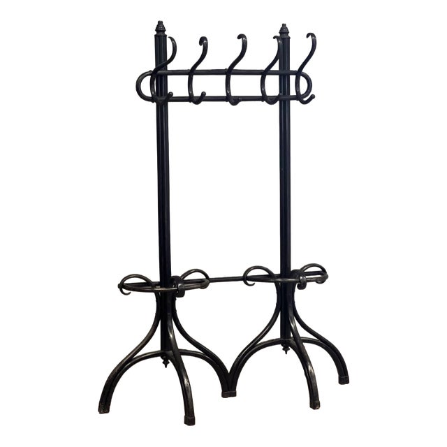 Coat Rack attributed to Michael Thonet, 1920s For Sale