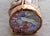 Glass Rare Windseye Studio Slag Glass & Copper Kaleidoscope Doug Johnson For Sale - Image 7 of 12