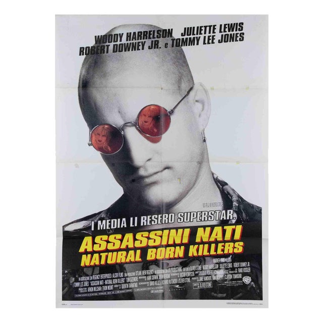 Natural Born Killers Film Poster, Italy, 1994 For Sale