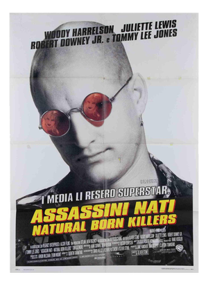 Natural Born Killers Film Poster, Italy, 1994