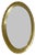 Very Good Edwardian Oval Gilt Mirror For Sale