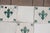 Ceramic 1900s Portuguese Fleur-De-Lis & White Large Antique Tiles Set of Twenty For Sale - Image 7 of 18