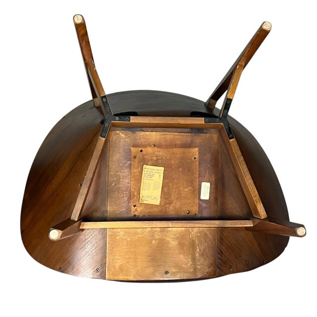 Brown 1960s Sculptural Plycraft BentWood Lounge Chairs - A Pair For Sale - Image 8 of 12