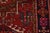Karajeh Runner 3’8” X 15′ Red Wool Semi-Antique Tribal Hand-Knotted Rug For Sale - Image 9 of 14