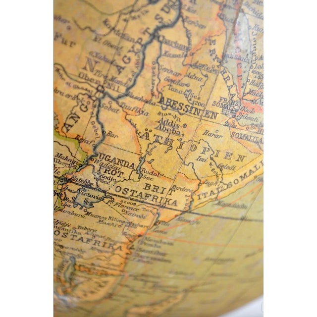 Vintage German Globe from Paul Räth & Dr. A. Krause, 1920s For Sale - Image 9 of 14