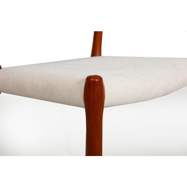 Set of 6 Danish Mid Century Modern Teak Model 83 Niels Moller Dining Chairs For Sale - Image 18 of 18