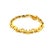 This chic and elegant bracelet is part of Chanels Logo Collection, crafted from solid 18k yellow gold. The design...