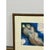Abstract Expressionism Nancy Willis Lovers in Blue Signed Pastel/Oil on Paper, Circa 1985 For Sale - Image 3 of 11