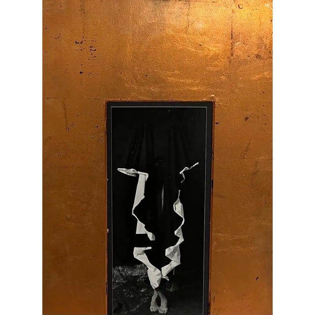 Printmaking Materials Marcus Leatherdale, Vintage Silver Gelatin Print Photograph Marcus Leatherdale Shrouded Figure Photo For Sale - Image 7 of 16