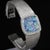 Vintage Longines Opal Mosaic Dial 34mm Diamond Bezel 18k White Gold Watch For Sale - Image 11 of 14