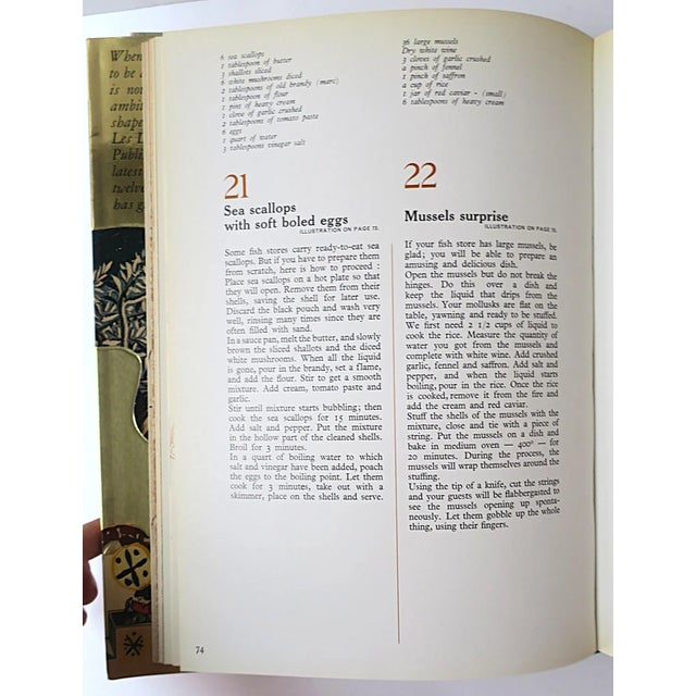 Salvador Dali Art Recipe Book, Les Diners De Gala, 1971 France, First Edition For Sale - Image 9 of 16
