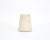 Italian cream pale solid marble cone. No chips or restorations. Part of three architectural marble objects purchased...